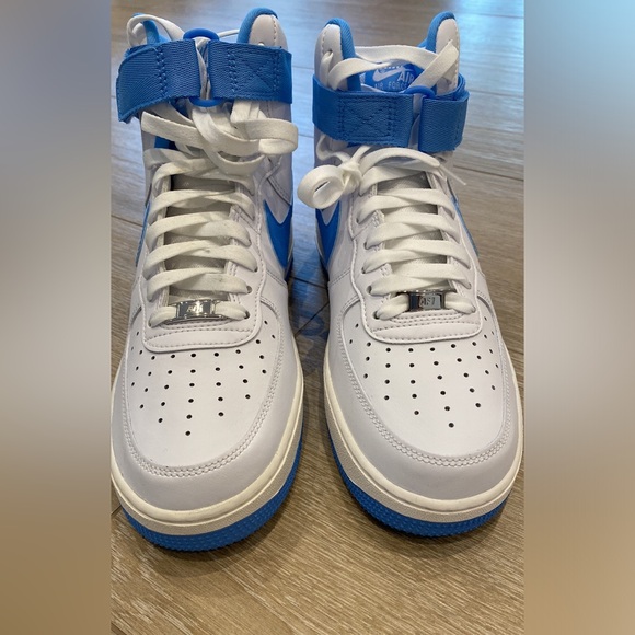 Nike Air Force 1 “university blue” High OG QS, women’s 10.5, NWT - Picture 5 of 13